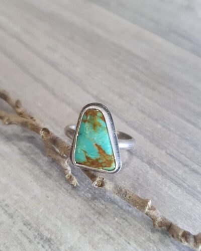Kingman Turquoise and Sterling Silver Ring